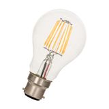 LED Filament A60 B22d 240V 8W 2700K CL Dimm
