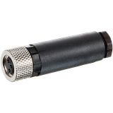 M8 female 0° A-cod. screw terminal 4-pol., 0,14 - 0.5mm², 2,5 - 5mm