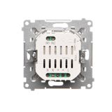 Single loudspeaker socket outlet, (module), Simon 24, IP20, champagne matt