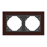 DOUBLE FRAME INTENSE RED/GRAY