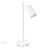 STYLISH DESK LAMP WITH CYLINDRICAL LAMPSHADE, CARBON CABLE SWITCH