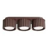 Ceiling lamp AURA 3 brown Gx53
