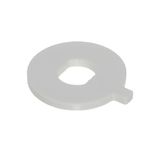 TRACK DRIVER PLASTIC RING WHITE LEDV