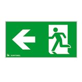 PURESIGN 150 MSW/MRW SP1-E001-L SR - Escape sign