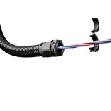 2NTPA-14M20PB zwart  Contramoer deelbaar