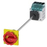 Switch disconnector 3LD3, Iu 25 A main control switch 3-pole + N