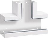 T-piece of base profile for BRS 100x130mm lid 80mm of sheet steel pure