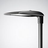 Post-top luminaires Jovie 70 CLO (normal) Lens Anthracite rectangular ET 85W 10000lm 70 asymmetric wide (AB7L) IP66 IK08 5 SDCM