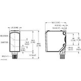 Photoelectric Sensor Color Sensor   QCM50-K3D40-Q8-5