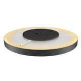 MEDO® 90, ceiling-mounted light, round, 2700/3000/4000K, 79W, trailing-edge phase, 110°, black