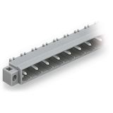 THT male header 1.2 x 1.2 mm solder pin angled gray