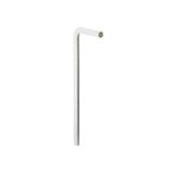 Siphon pipe 90° 40x220x680, white