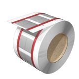 Conductor and cable markers, 9.5 - 19.1 mm, 24.9 x 30.4 mm, white