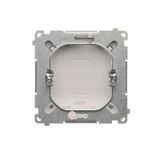 Two-way switch with LED illumination without pictogram, (module), 10AX, quick connection, anthracite, metalic