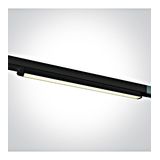 65018T/B/V BLACK 16W CCTV LINEAR TRACK LIGHT 100-240V