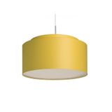 DOUBLE 55/30 shade Chintz apricot/white PVC max. 23W