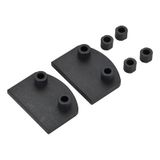 Mounting Kit for D41D, 2 mounting plates and 4 ferrule plugs D41D8007E