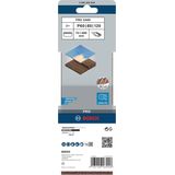 3-piece X440 sanding belt set 75 x 480 mm, 60; 80; 100