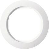 Cover frame 1-way for Series R.classic central. Series 1930 polar white