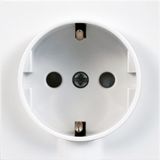 SAF COV SKO SOCKET 16A METERING D40 WHITE