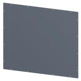 SIVACON, roof, EMC, IP40, W: 900 mm, D: 800 mm, zinc-plated