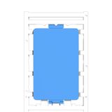 Device marking, Width: 85 mm, Printed characters: Requires M-Print PRO