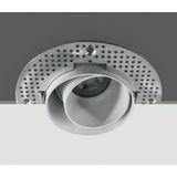 WHITE ADJUSTABLE TRIMLESS GU10 10W DARK LIGHT