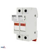 FUSE HOLDER 2P 10x38 1000V DC MAX. 32A WITH INDICATOR SCHELINGER