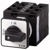 T3-5-15876/E Reversing star-delta switches, T3, 32 A, flush mounting, 5 contact unit(s), Contacts: 10, 60 °, maintained, With 0 (Off) position, D-Y-0-Y-D, Design n