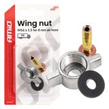 Wing Nut M16 x 1.5 for 8mm Air Hose AMIO-04499
