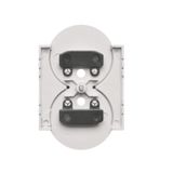 Cover for DATA socket, antibacterial white