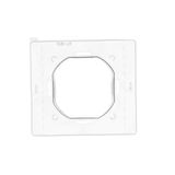 Light LED indicator green light, (module), matt aluminum
