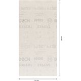 EXPERT M480 Sanding Net for Orbital Sanders 115 x 230 mm, G 120, 50-pc