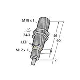 Inductive Sensor For the Food Industry   BI8U-EM18MWD-VP6X