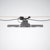 Suspended luminaires ViaCon H CLO (normal) Lens Anthracite ET 90W 13500lm 70 symmetric wide (SB) IP66 IK06 5 SDCM 6997040