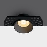 BLACK 5W MR11 GU10 TRIMLESS DARK LIGHT
