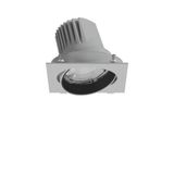 MAGCARDO maxi, 35 W, 3350 lm, 927, silver, DALI Recessed projectors, L