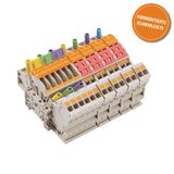 Measuring transformer disconnect terminal, PUSH IN, 30, 28