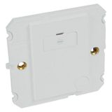 Arteor™ - Fused connection unit - BS 1363:4 - 13 A - unswitched - Soft Alu