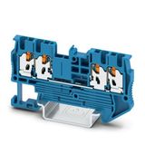 XT 1,5-QUATTRO BU - Feed-through terminal block
