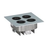 LED-EINBAUL/4 BLACK 4000K 'MIZATA'