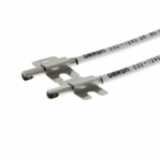 Fiber optic sensor head, through-beam, cylindrical radial, diameter 3. E32 1524C