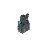 Position switch with roller lever and reset device