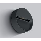 ANTHRACITE WALL LIGHT 3W WW IP54 100-240V