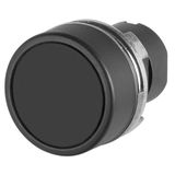 Guarded push-button, maintained, black