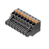 PCB plug-in connector, female plug, 5.00 mm, Number of poles: 17, 90°, PUSH IN with actuator, Clamping range, max. : 3.31 mm², Box
