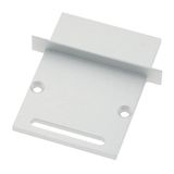 Profile end cap CLI angular with longhole incl. Screws