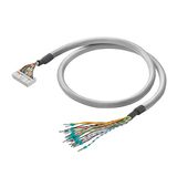 PLC-wire, Digital signals, 20-pole, Cable LIHH, 8 m, 0.14 mm²