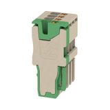 Plug, 1.5 mm², 500 V, 17.5 A, Number of poles: 4, dark beige