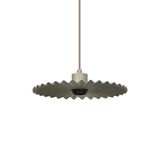 DECOR PLISSEE PENDANT E27 BG OSRAM